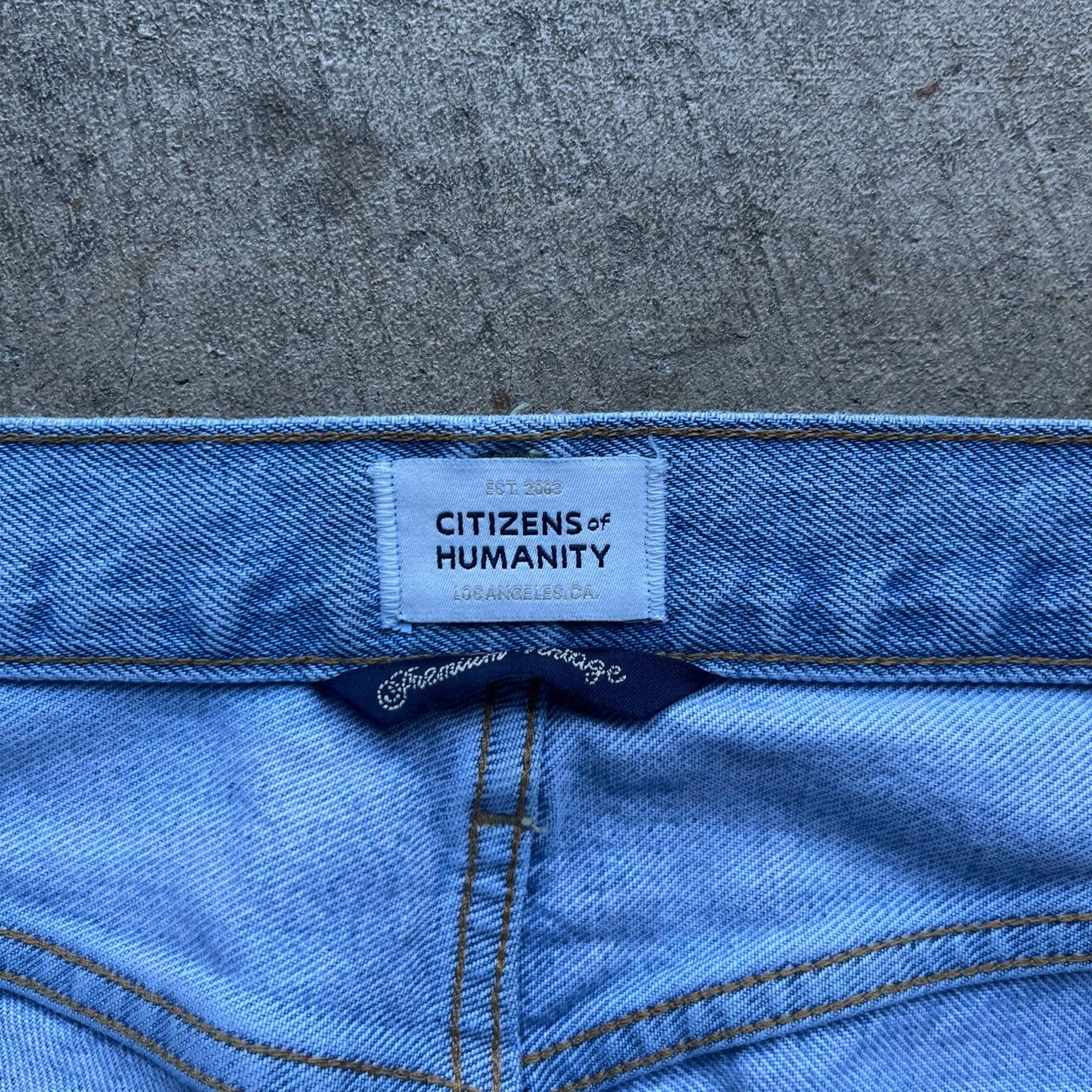 Vintage CITIZENS OF HUMANITY PREMIUM VINTAGE JEANS WOMENS 28X26 Size 28" / US 6 / IT 42 - 4 Thumbnail