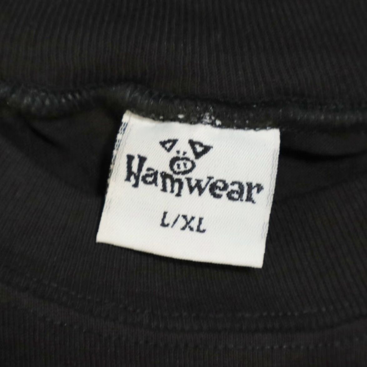 Vintage VINTAGE Hamwear I Don't Think So Solid T-Shirt Black Men's L/XL Shirt Adult Men-Crew Neck/Short Sleeve Solid VTG 90s (if applicable) Size US L / EU 52-54 / 3 - 5 Thumbnail