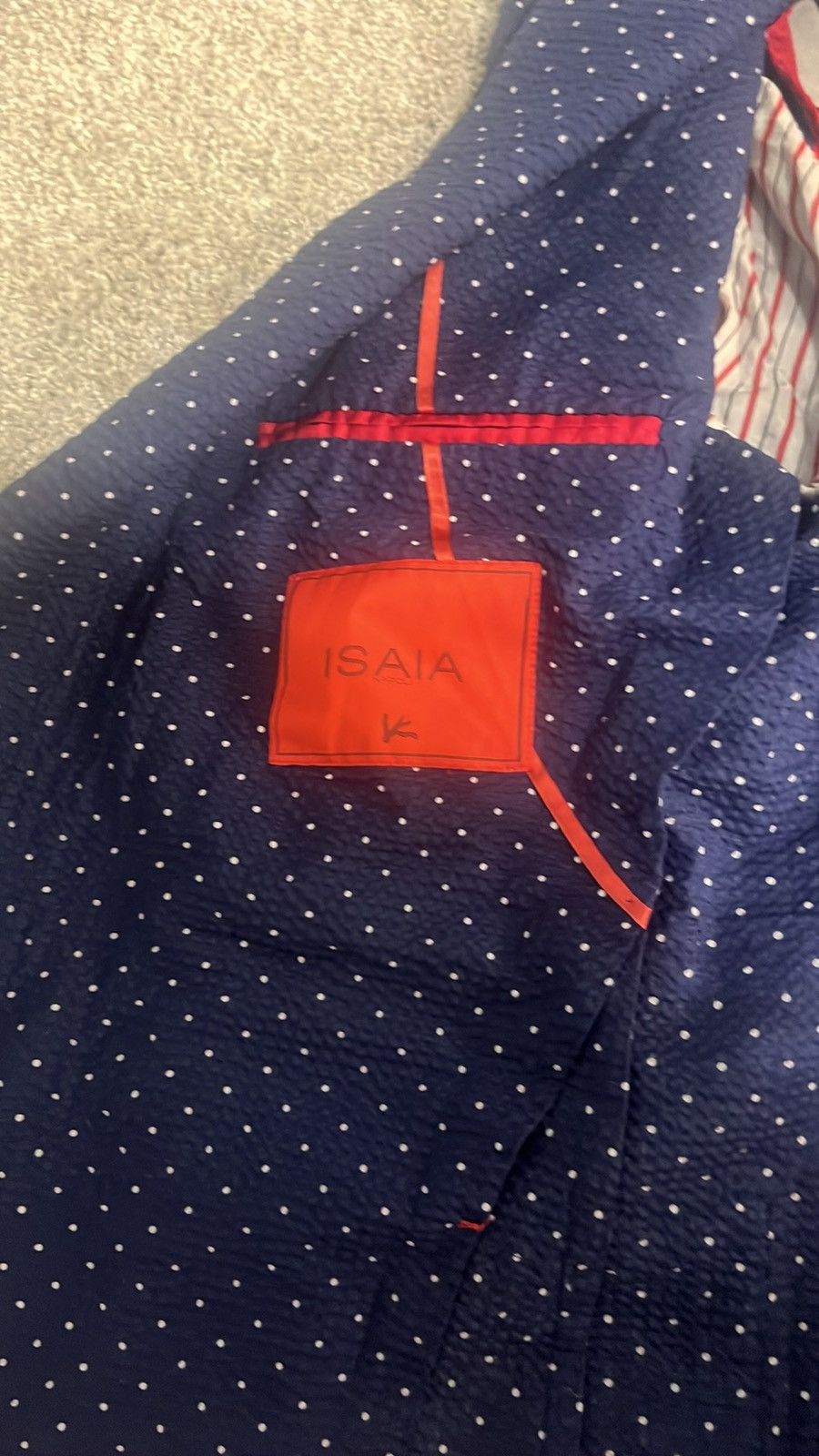 Isaia ISAIA Napoli Sports Coat Size 50R - 2 Thumbnail