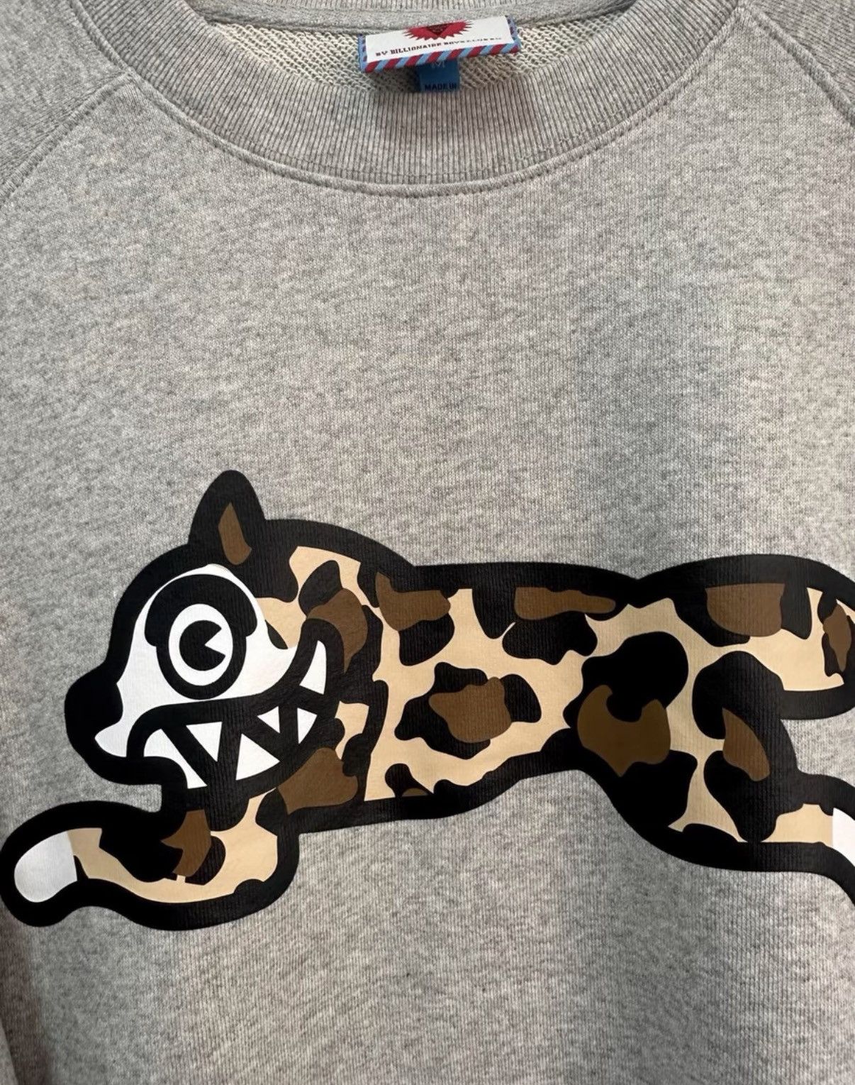 Billionaire Boys Club Billionaire Boys Club Leopard Print Flying Dog Sweatshirt Size US S / EU 44-46 / 1 - 5 Thumbnail