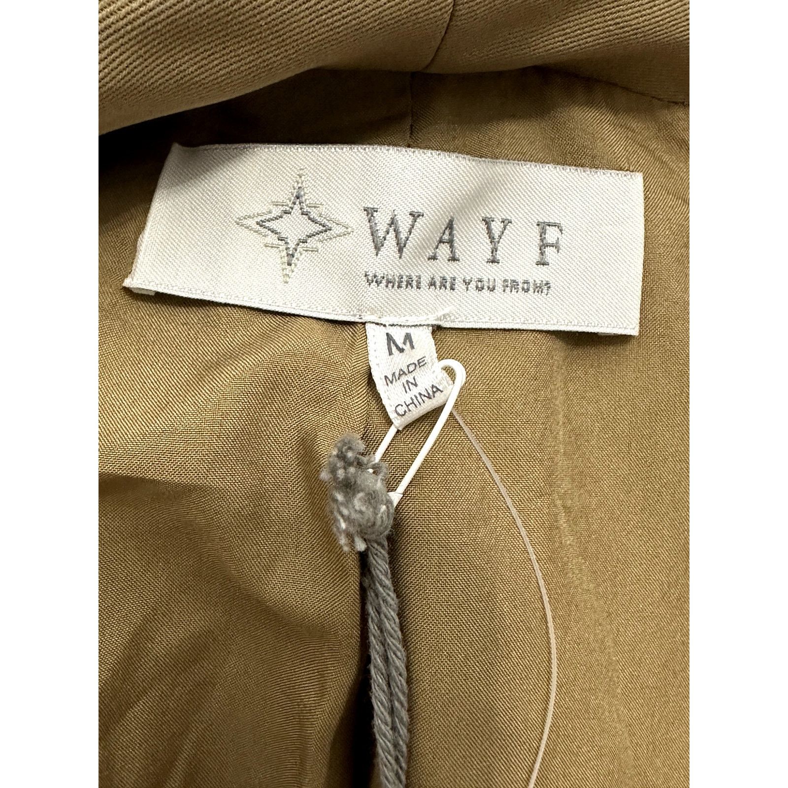 Other WAYF Blazer Single Button Relaxed Fit Long Sleeves Tan NWT Size M / US 6-8 / IT 42-44 - 8 Thumbnail