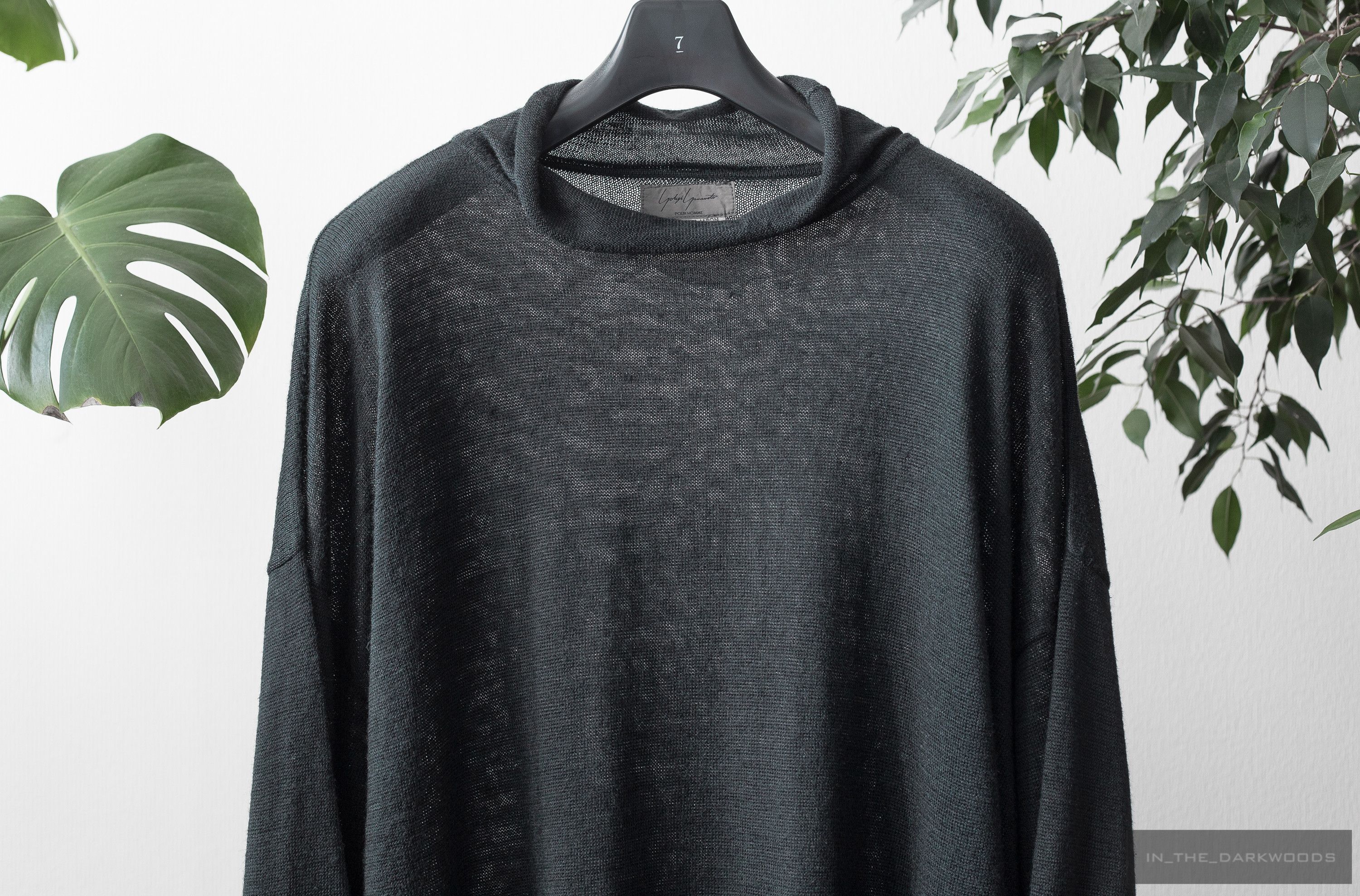 Yohji Yamamoto oversized fit ramie/silk knit Size US L / EU 52-54 / 3 - 3 Thumbnail