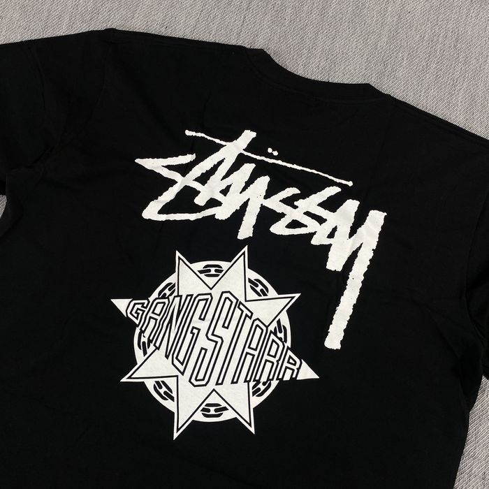 Stussy RARE STUSSY x GANG STARR TEE LARGE | Grailed