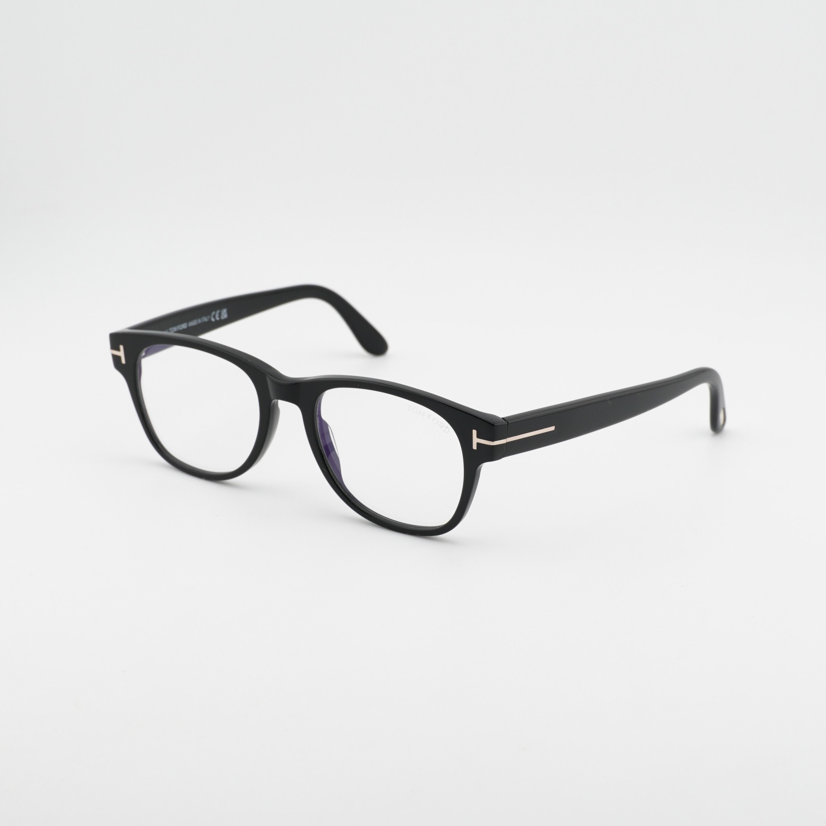 Tom Ford Tom Ford FT5898-B 001 Eyeglasses Black 52mm Square Frame Size ONE SIZE - 7 Thumbnail