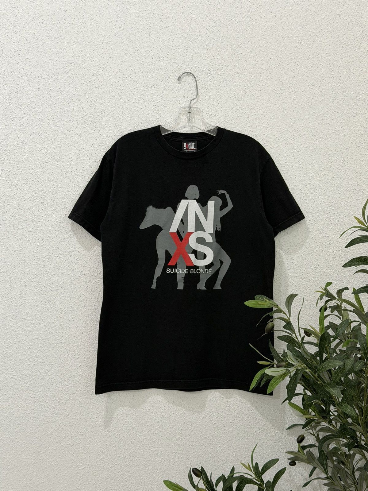 Band Tees Vintage 90s INXS Suicide Blonde Tour Concert T-shirt Medium Size US M / EU 48-50 / 2 - 1 Thumbnail