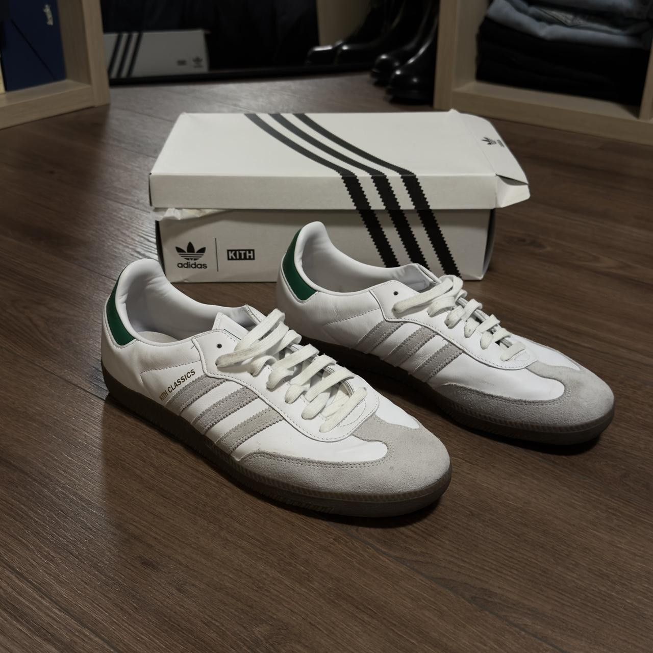 Adidas × Kith Adidas x Kith Sambas white Size US 13 / EU 46 - 1 Thumbnail