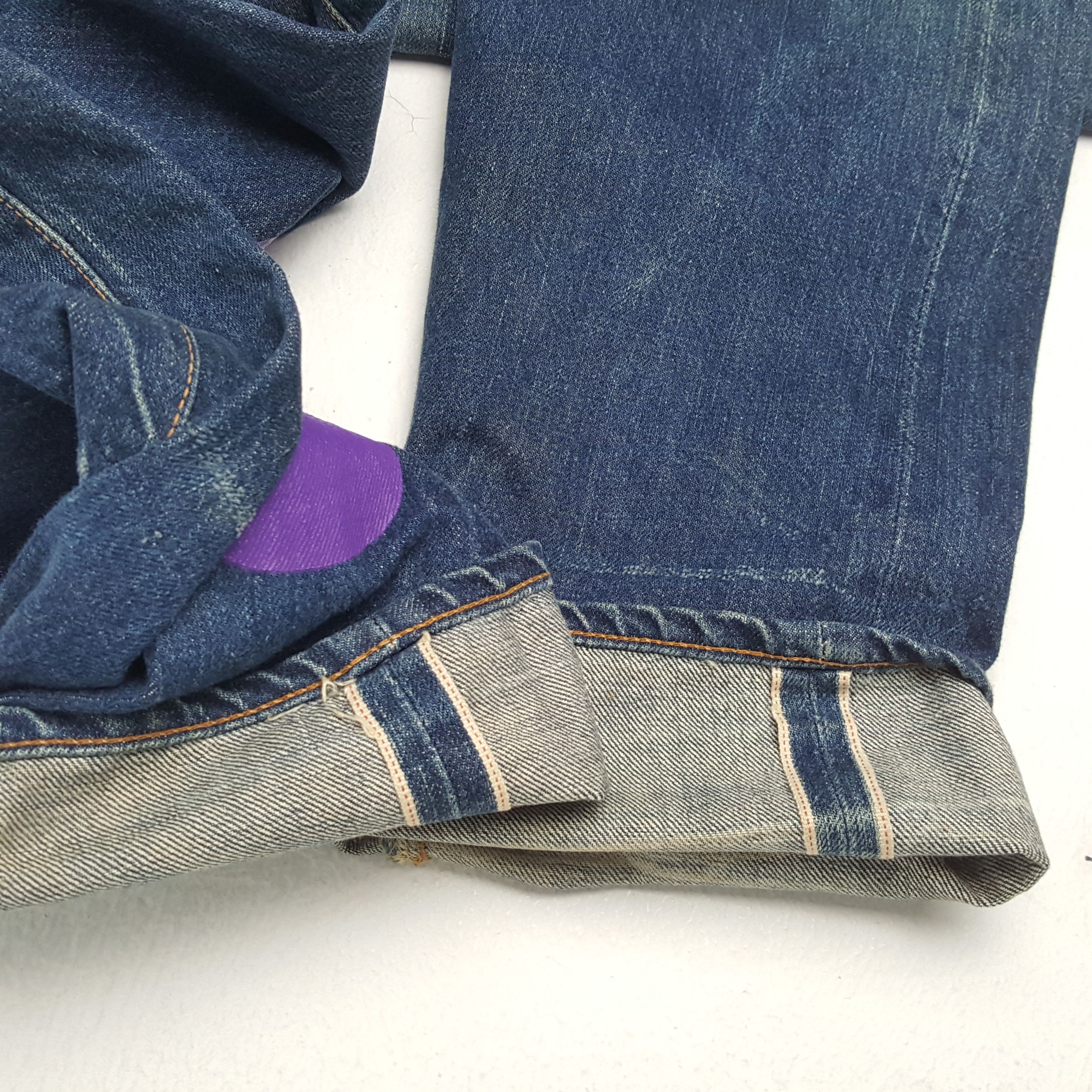 Evisu × Japanese Brand × Vintage EVIS Japanese Brand Streetwear Custom Daicock Style Jeans Size US 26 / EU 42 - 12 Thumbnail