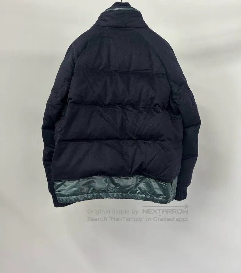 Hermes Hermes Men's waterproof cashmere down jacket, zipper hood Size US M / EU 48-50 / 2 - 2 Thumbnail