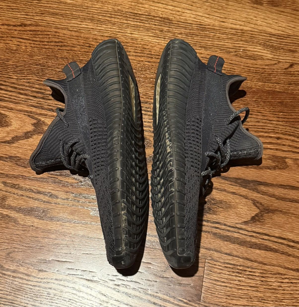 Yeezy Adidas Yeezy Boost 350 V2 Low Black Non-Reflective Size 13 Size US 13 / EU 46 - 4 Thumbnail