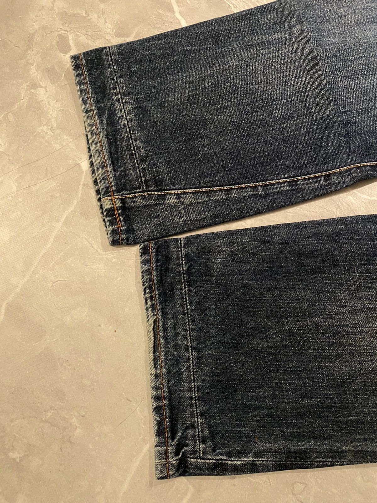 Vintage CRAZY Avan Number Nine Style Straight Jean-Y2K drip darkwear Size US 32 / EU 48 - 10 Thumbnail