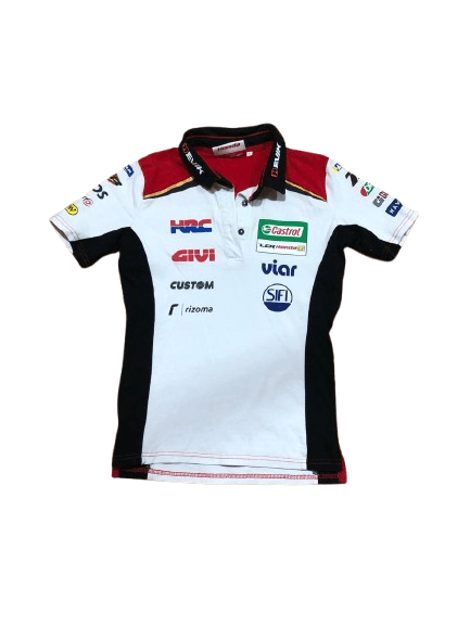 Vintage Honda LCR MotoGP Team Racing Polo Size S