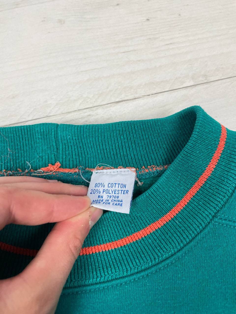 NFL Vintage The Game NFL Miami Dolphins Sweatshirt 90s Size US XL / EU 56 / 4 - 13 Thumbnail