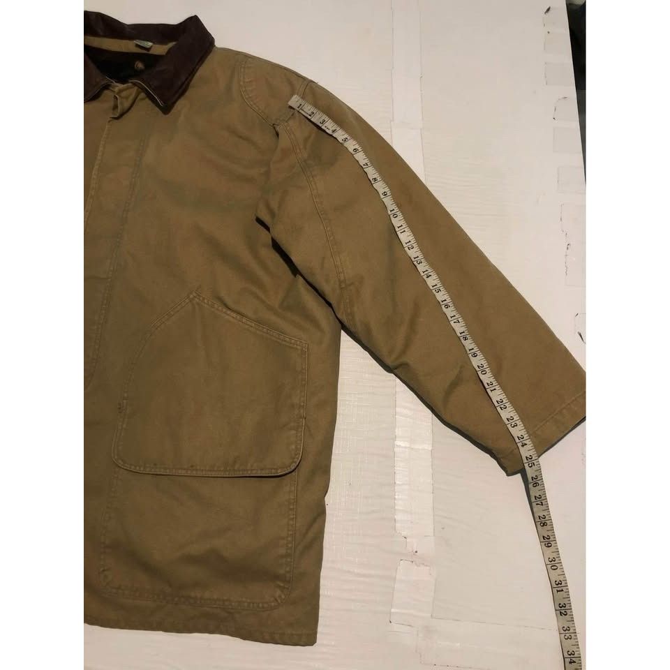 American Eagle Outfitters × Vintage Jacket XL Men Vintage 90s, Leather Collar American Eagle Size US XL / EU 56 / 4 - 7 Thumbnail