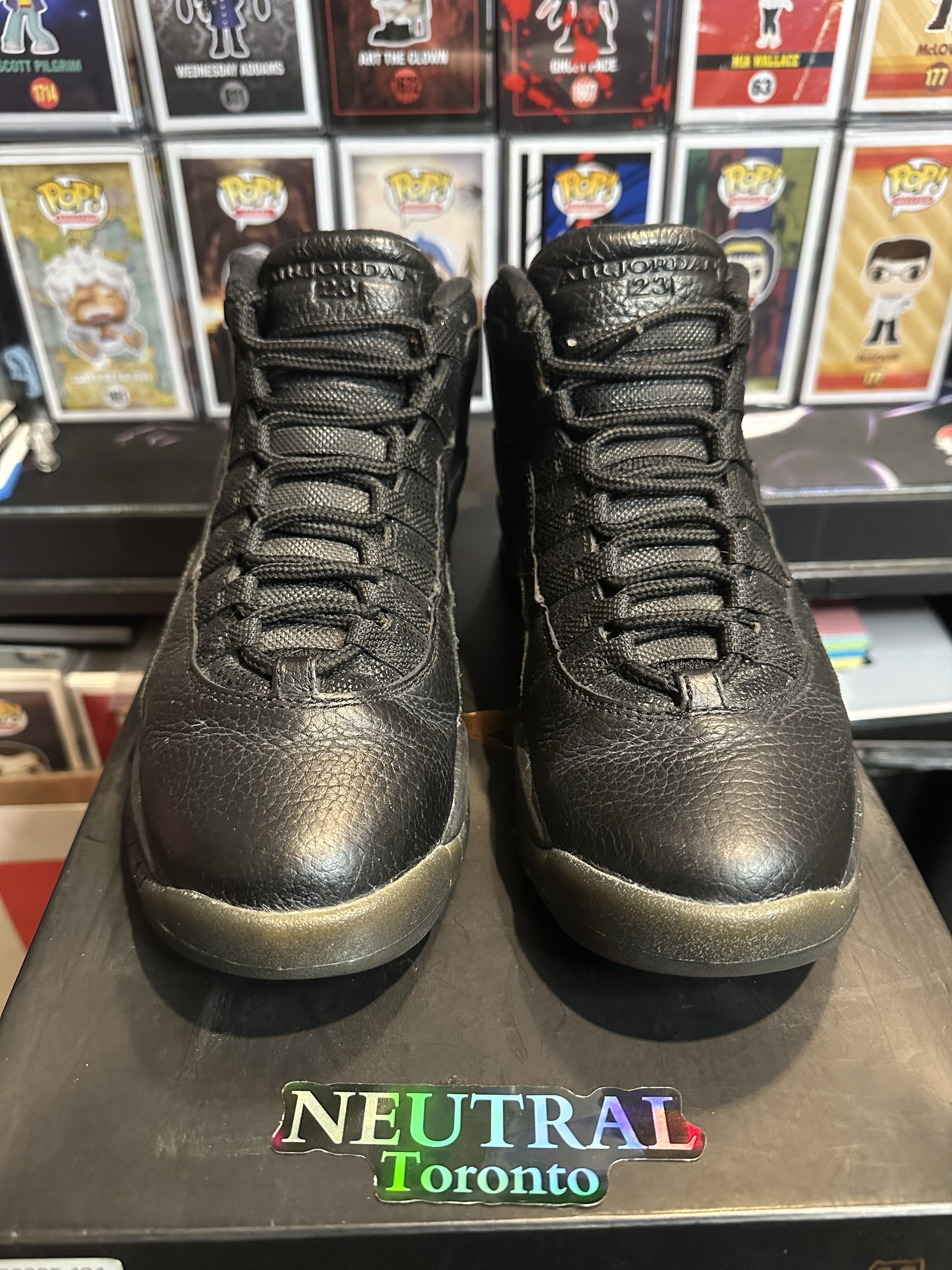 Jordan Brand Air Jordan 10 Retro 'OVO - Black' Size US 8.5 / EU 41-42 - 3 Thumbnail