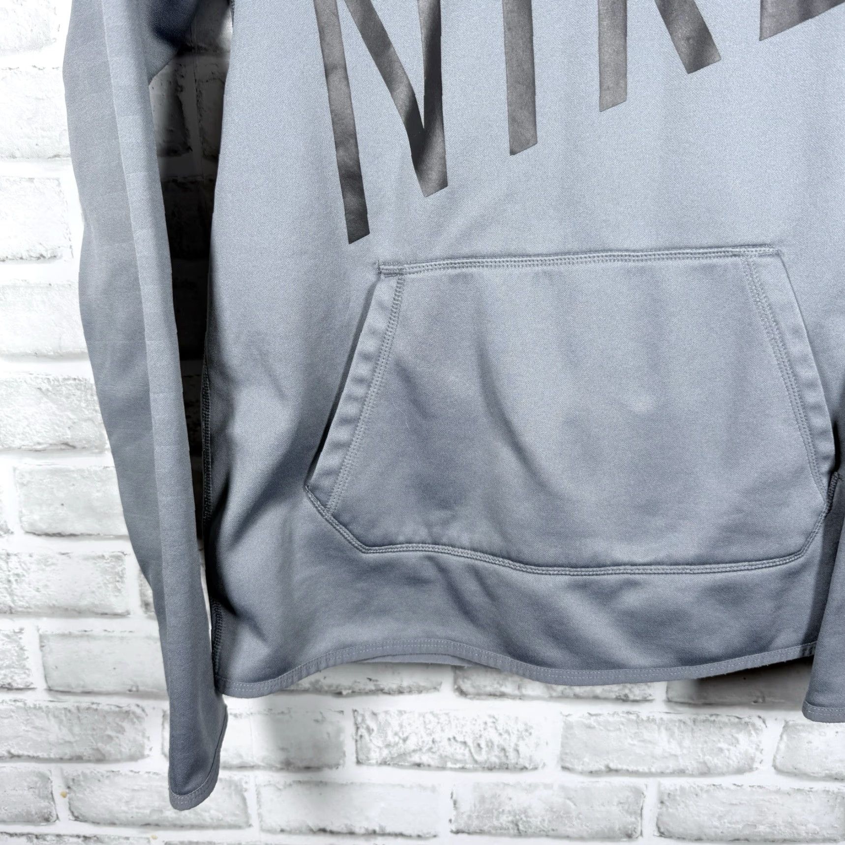 Nike Nike Gray Hooded Pullover Hoodie Mens Size S Size US S / EU 44-46 / 1 - 3 Thumbnail