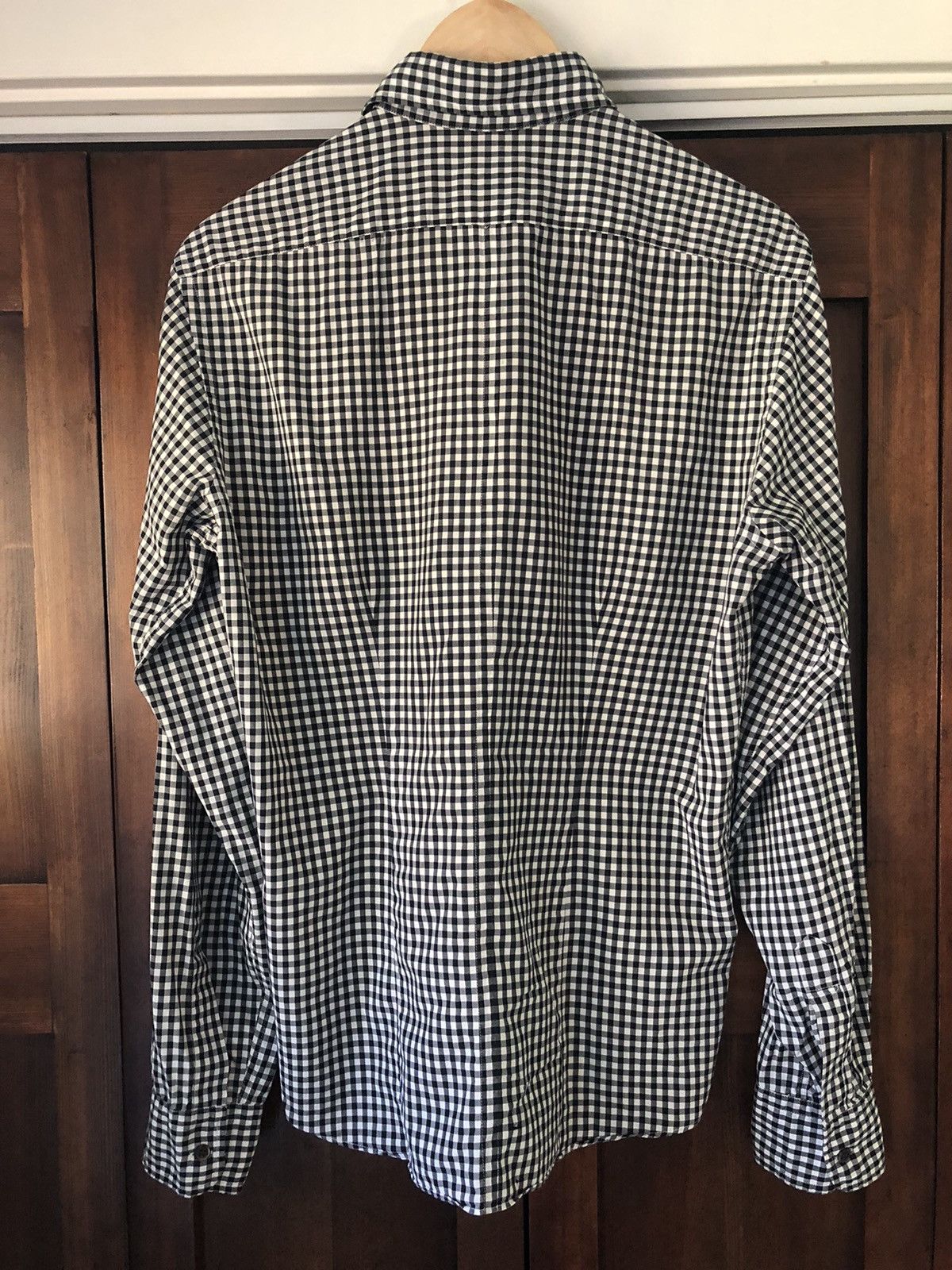 Dries Van Noten Dries Van Noten Gingham Dress Shirt size 50 Size US M / EU 48-50 / 2 - 2 Thumbnail