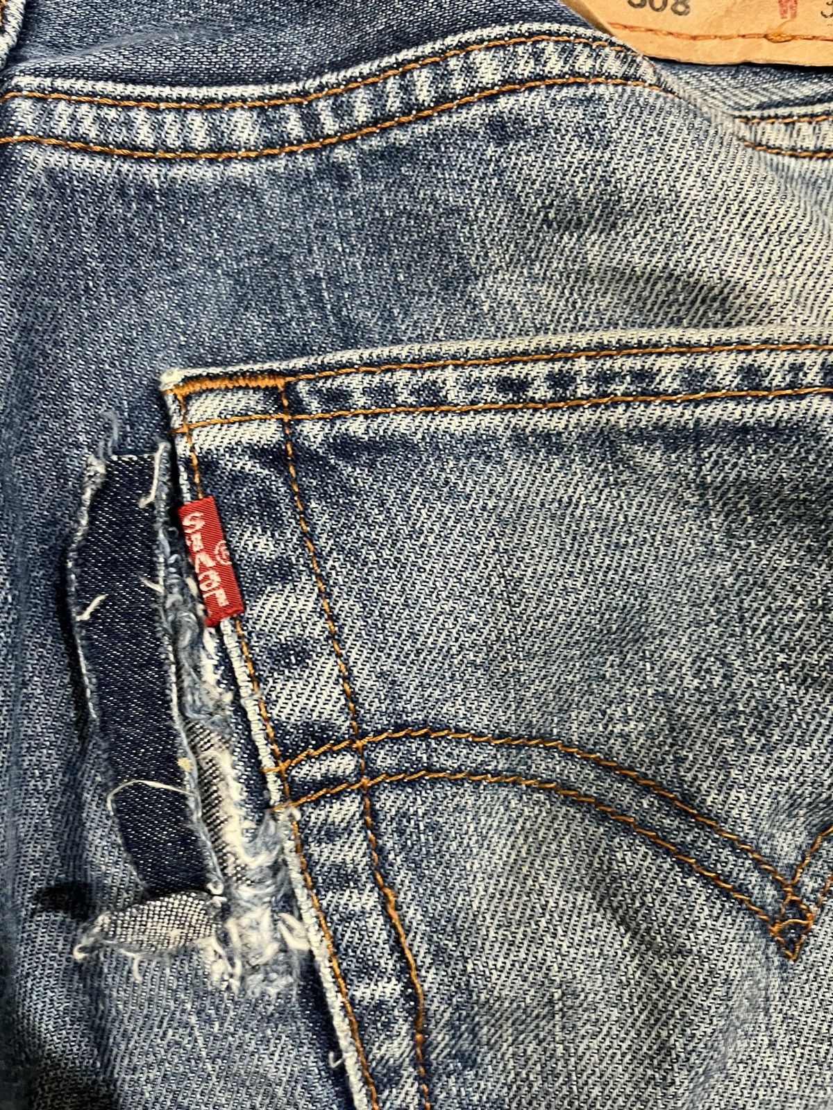 Levi's Vintage Levi’s 508 Baggy Denim Size US 33 - 11 Thumbnail