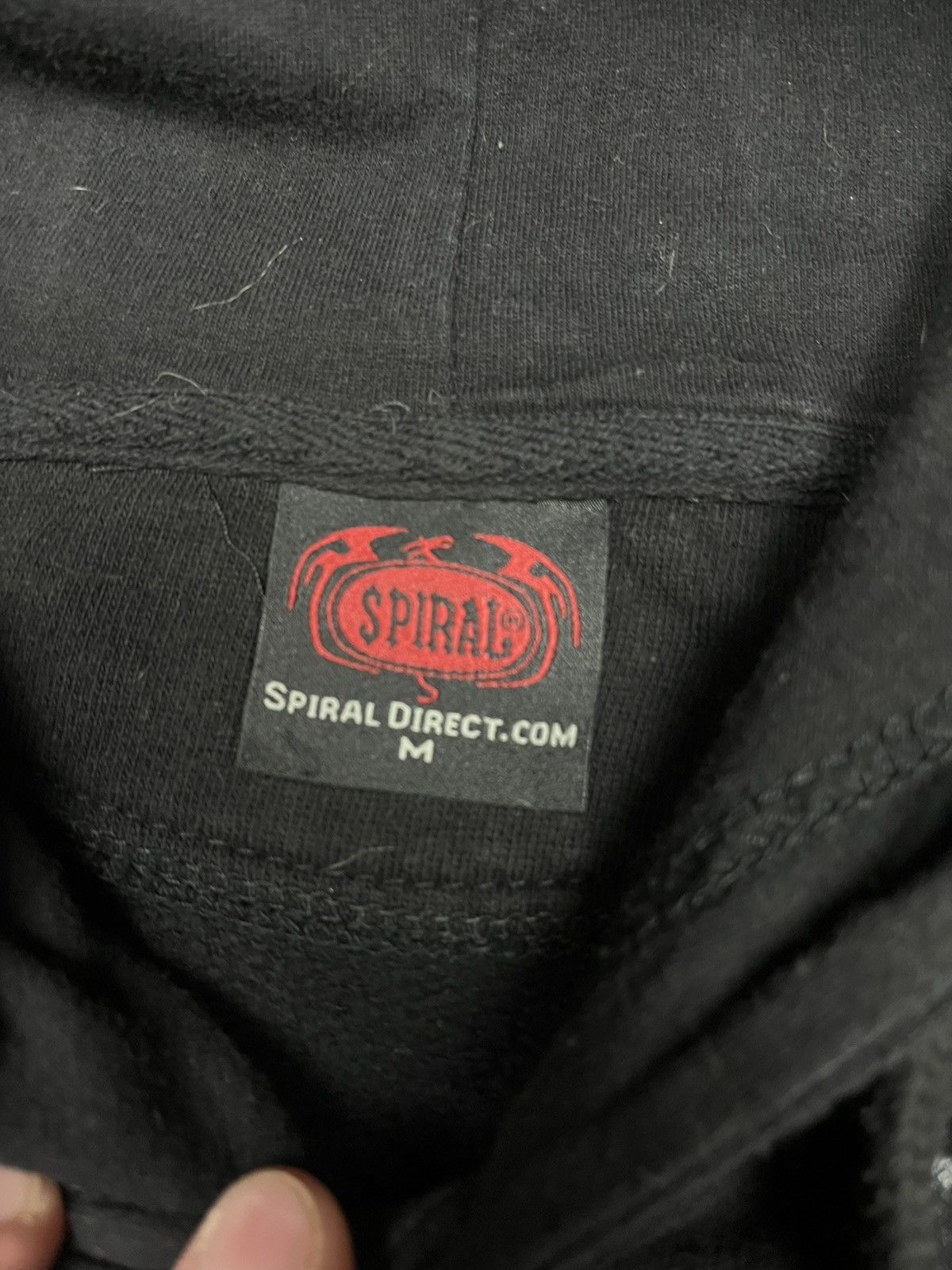 Le Grande Bleu (L.G.B.) Vintage LGB IfSixWasNine Style Skull Boss Spiral Hoodie Size US M / EU 48-50 / 2 - 6 Thumbnail