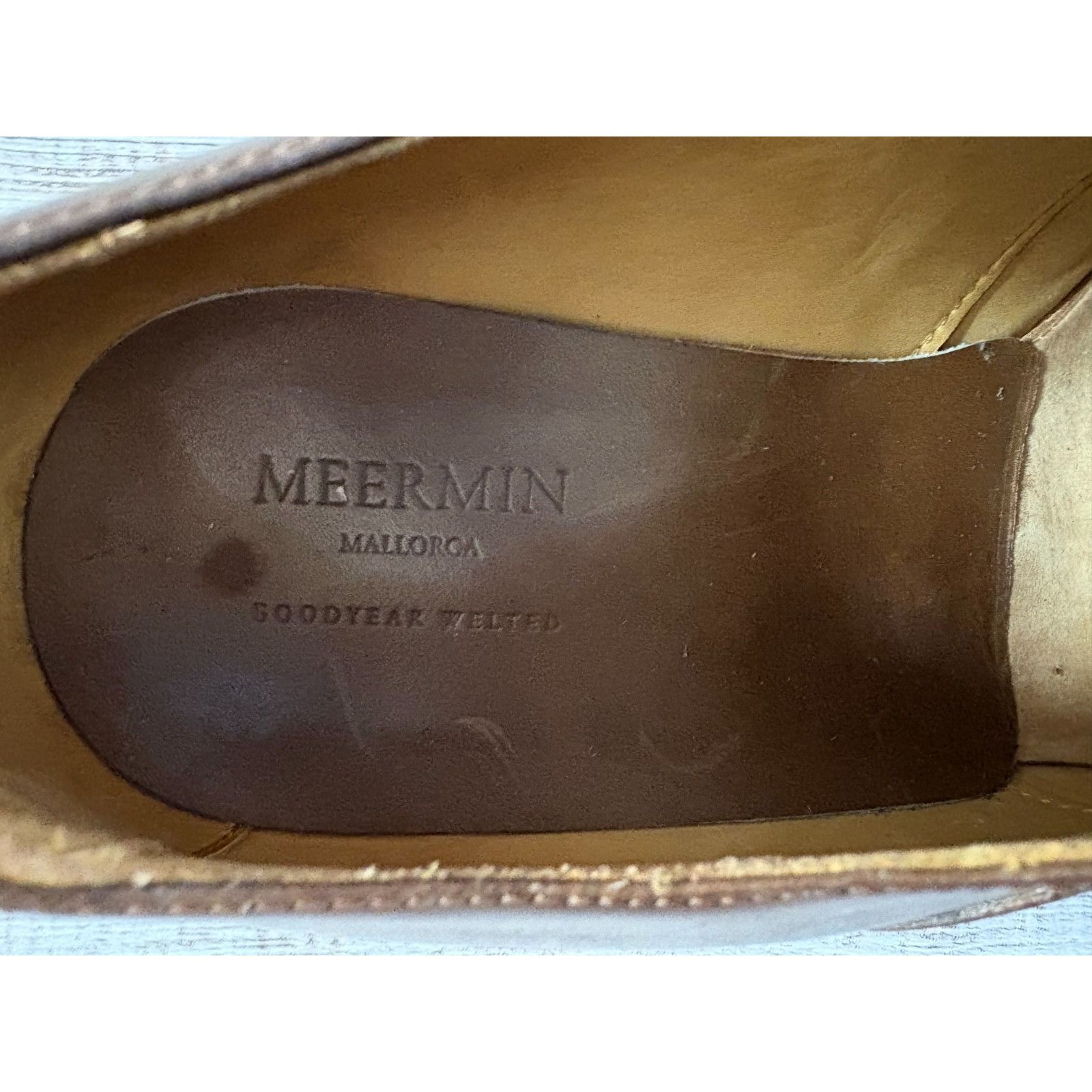 Meermin Meermin Calf leather Oxford dress shoes sz 8.5 color brown 1 Size US 8.5 / EU 41-42 - 8 Thumbnail