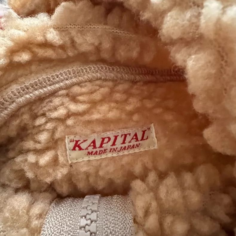 Kapital Cozy Pullover Hoodie with Unique Pattern- Size US M / EU 48-50 / 2 - 4 Thumbnail