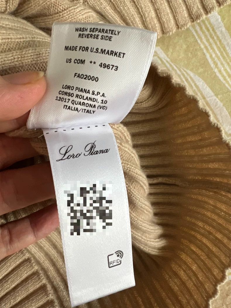 Loro Piana LORO PIANA Half-sleeved woolen patchwork Size S / US 4 / IT 40 - 4 Thumbnail
