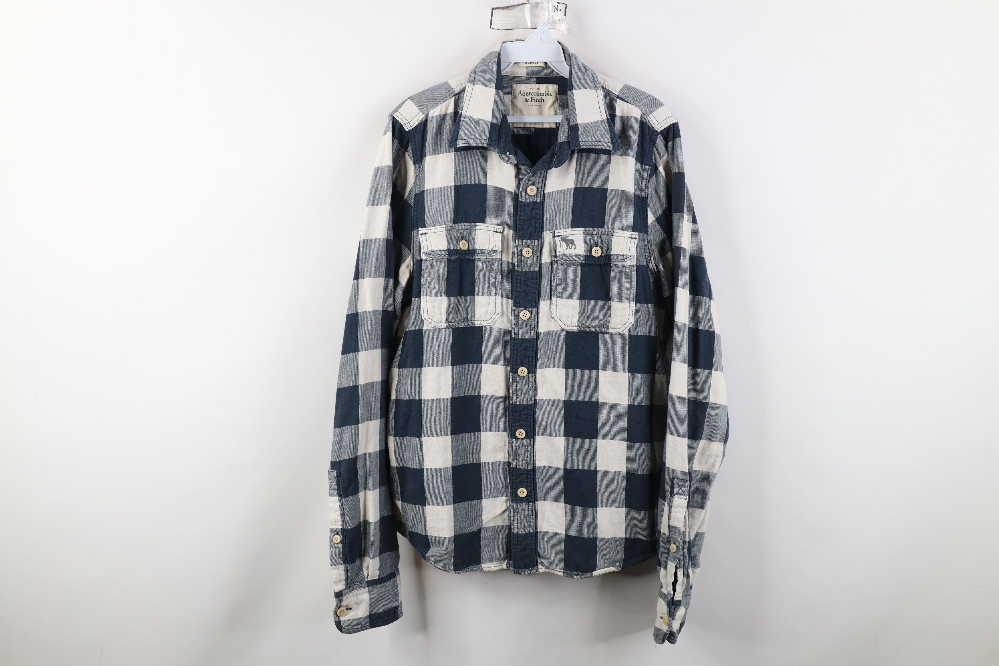 Abercrombie & Fitch Vintage 90s Y2K Abercrombie & Fitch Button Shirt Plaid Size US L / EU 52-54 / 3 - 1 Thumbnail