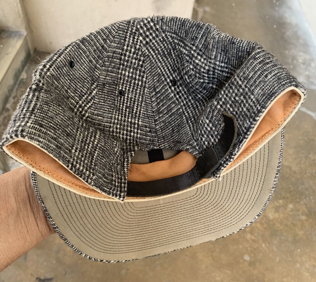 Japanese Brand [POTEN] Glen Check Baseball Cap Size ONE SIZE - 5 Thumbnail