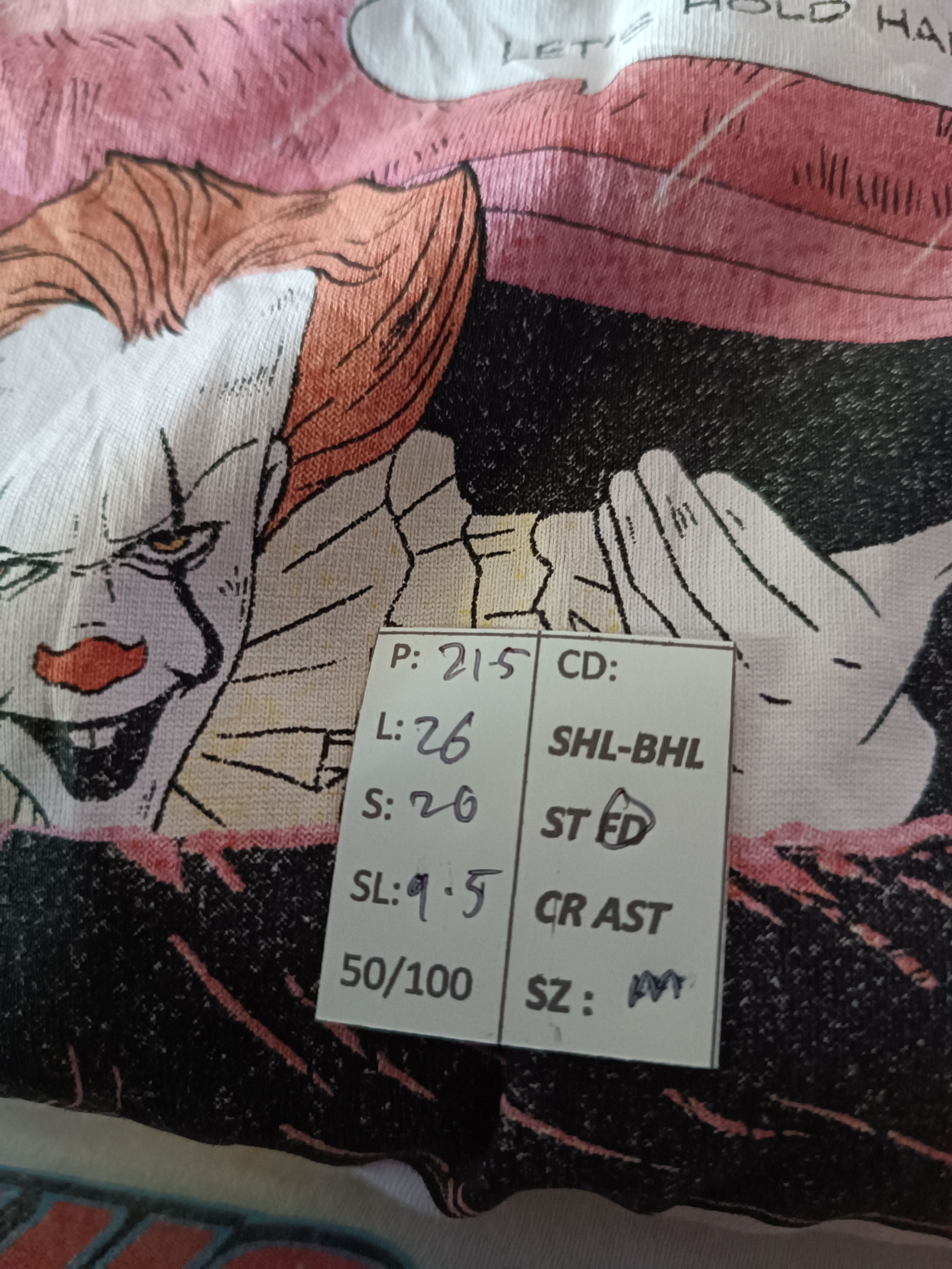 Vintage VINTAGE IT PENNYWISE CLOWN SCARY HORROR MOVIE TEE Size US M / EU 48-50 / 2 - 14 Thumbnail