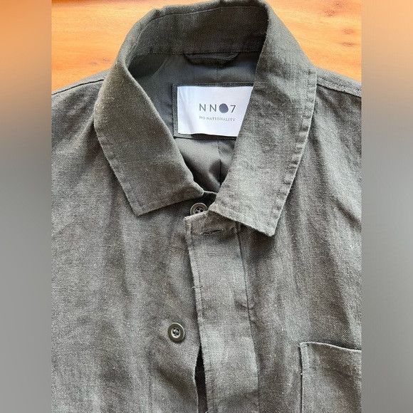 NN07 NN07 Linen Oscar Blazer in Black Size US XL / EU 56 / 4 - 6 Thumbnail