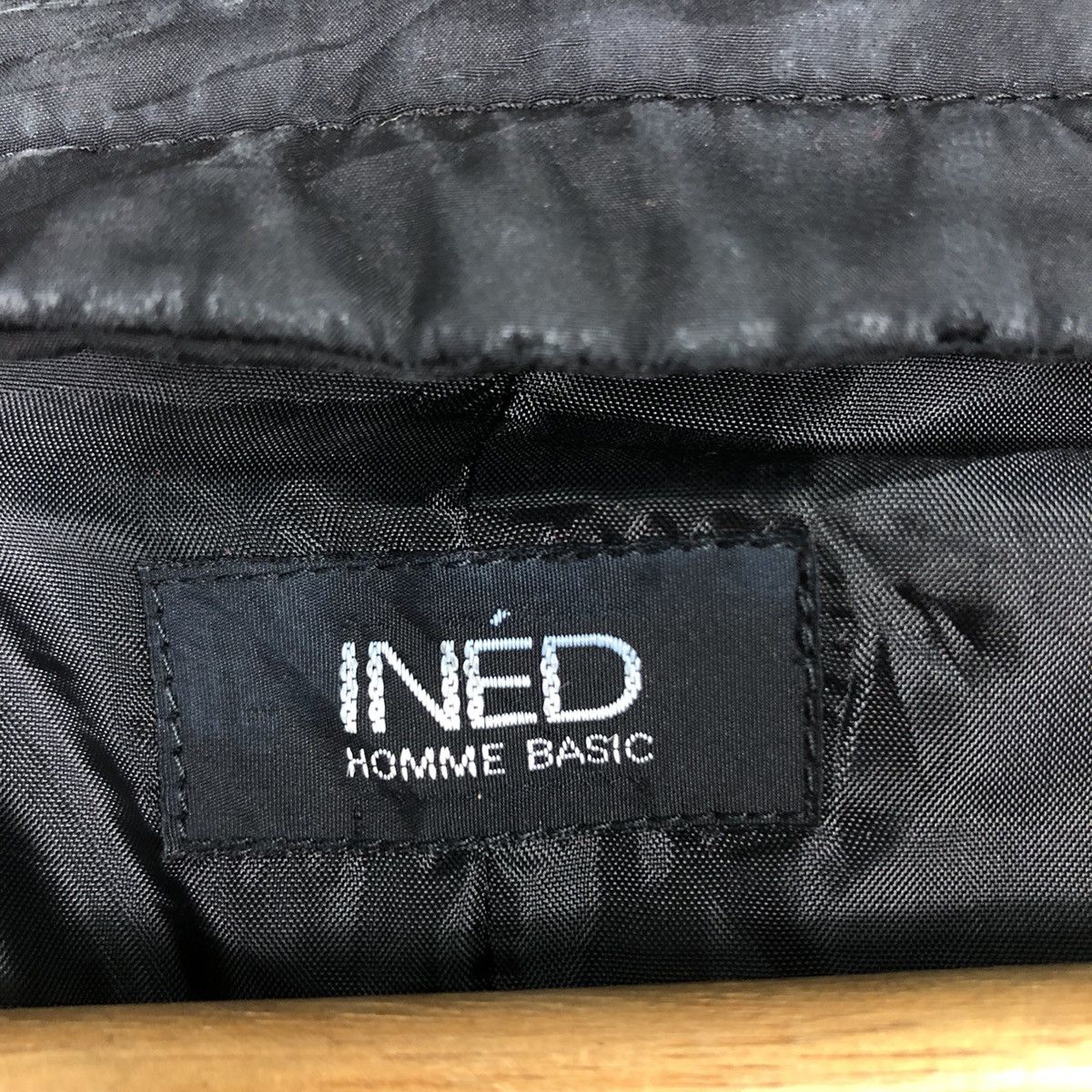Yohji Yamamoto 📌Vintage Long Jacket Rich Black Ined Homme Basic Size US M / EU 48-50 / 2 - 19 Thumbnail