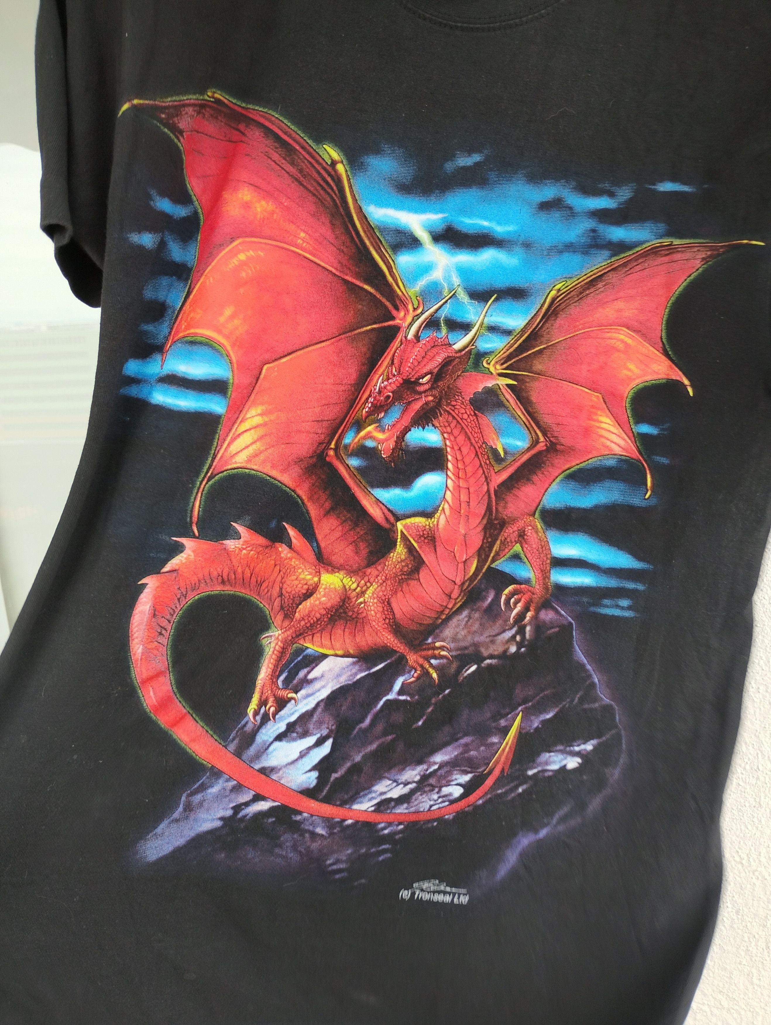 Vintage Vintage 1990s Dark Fantasy Graphic Tronseal Ltd t-shirt M Size US M / EU 48-50 / 2 - 4 Thumbnail