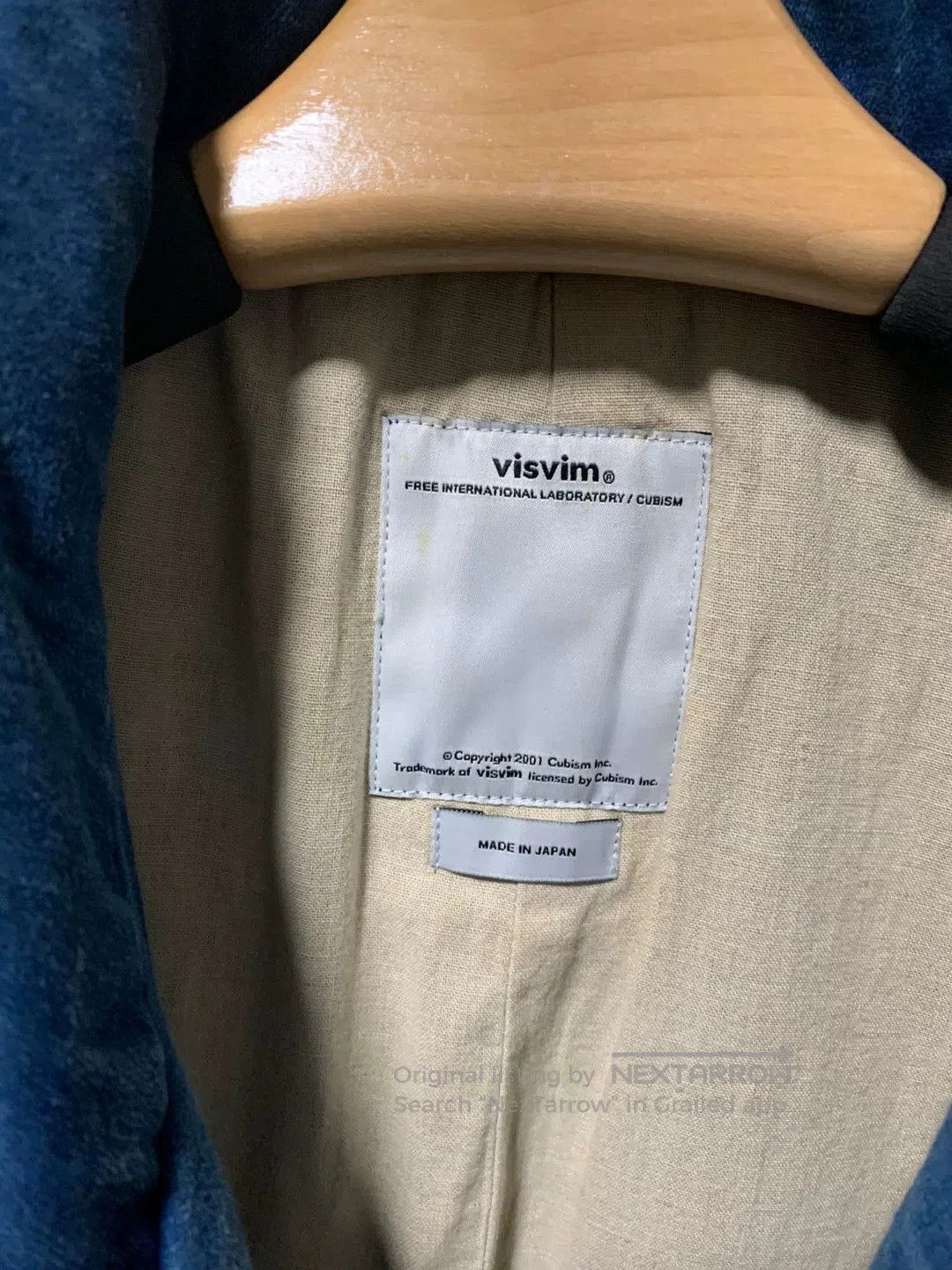 Visvim visvim Potomac Jacket in Indigo Color. Size US S / EU 44-46 / 1 - 2 Thumbnail