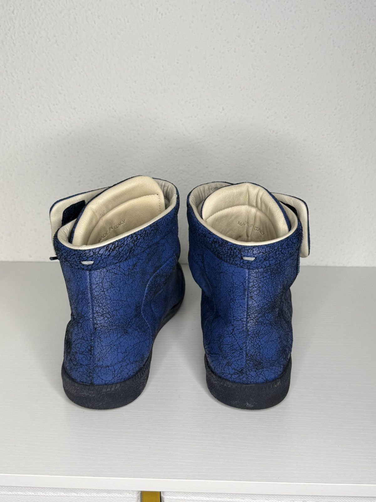 Maison Margiela Maison Margiela Future Cracked Blue Size US 9 / EU 42 - 2 Thumbnail