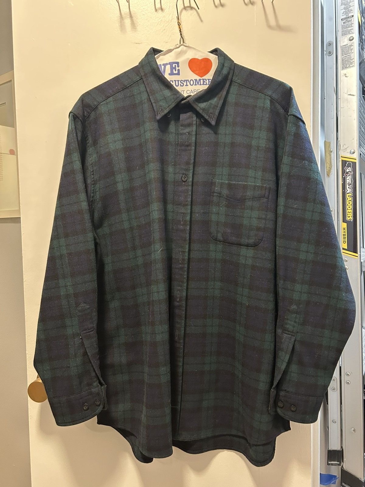Pendleton Pendleton Lodge Shirt Black Watch Tartan Plaid XL Size US XL / EU 56 / 4 - 1 Thumbnail