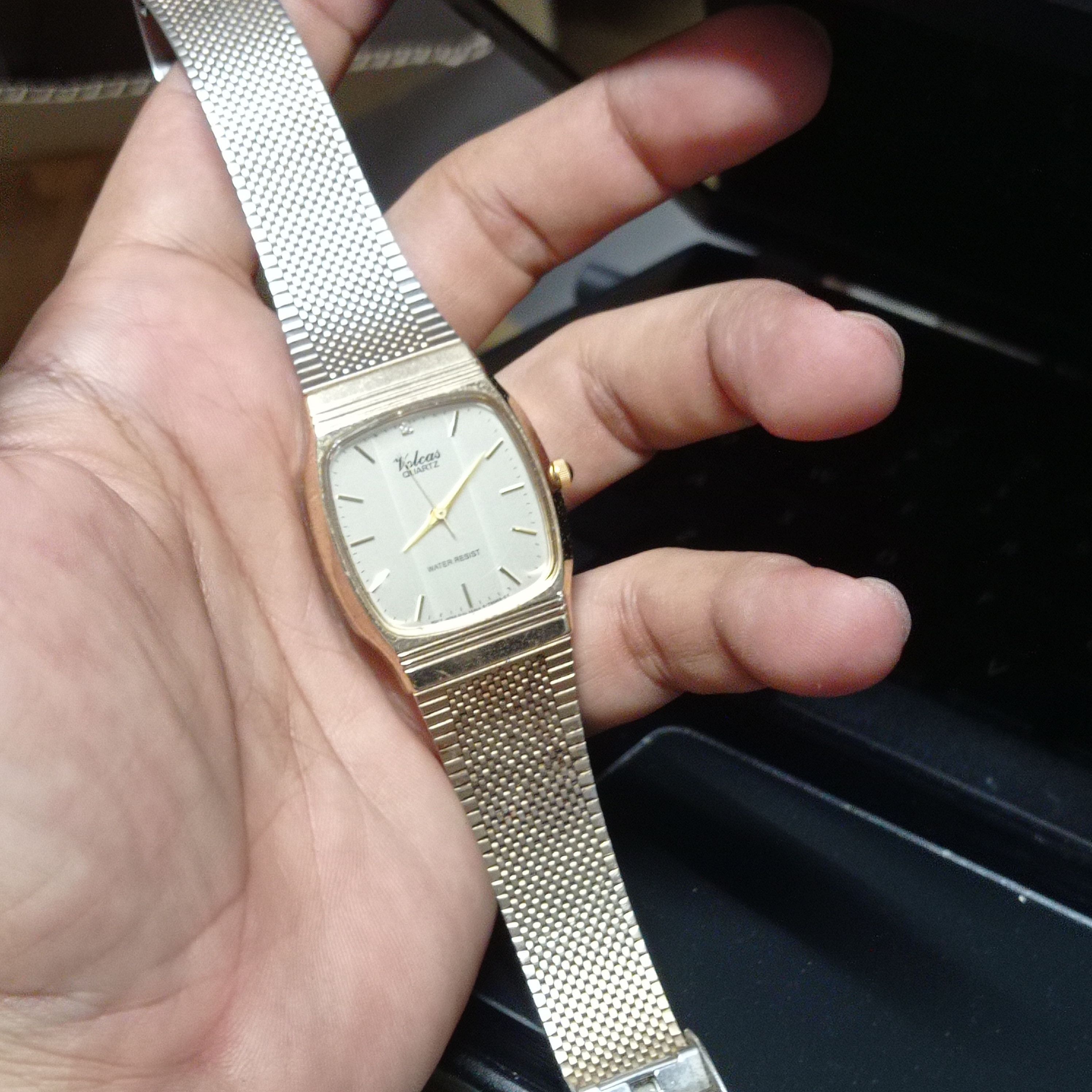 Vintage Vintage Retro Volcas Watch by Japan Made (fully steel) Size ONE SIZE - 5 Thumbnail
