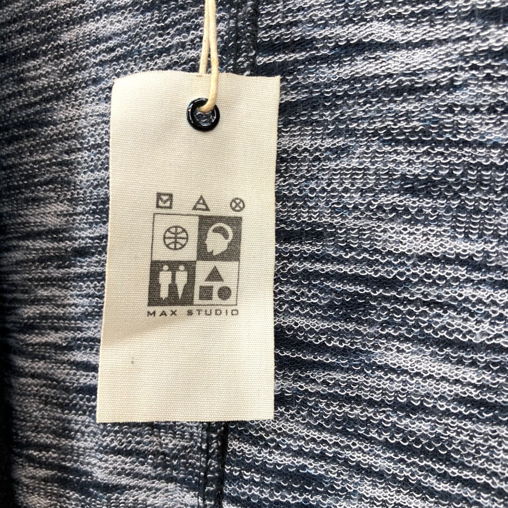 Vintage VINTAGE Max Studio Weekend Open Front cardigan Sweater Women's XL Dark Gray Stretch NWT Size XL / US 12-14 / IT 48-50 - 5 Thumbnail