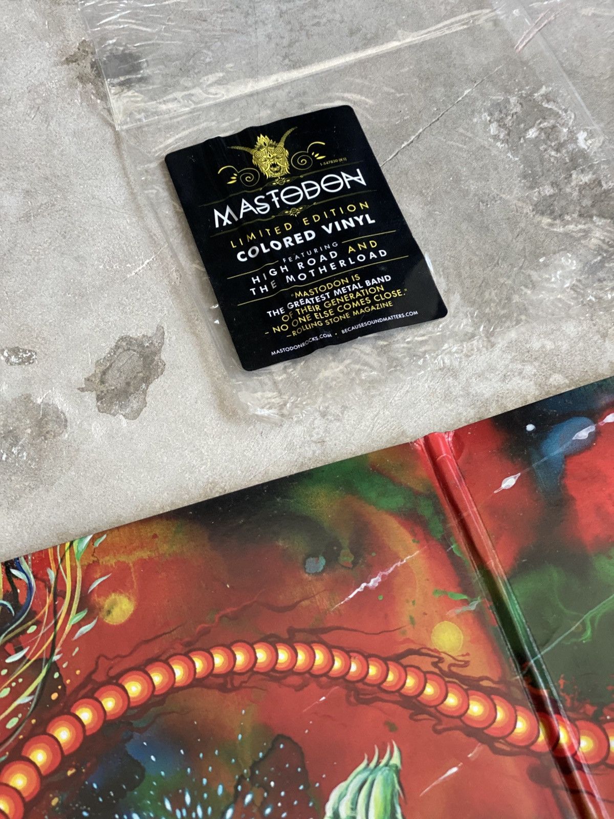 Delicious Vinyl Limited edition LP 2x Vinyl Mastodon Once More Round The Sun Size ONE SIZE - 6 Thumbnail