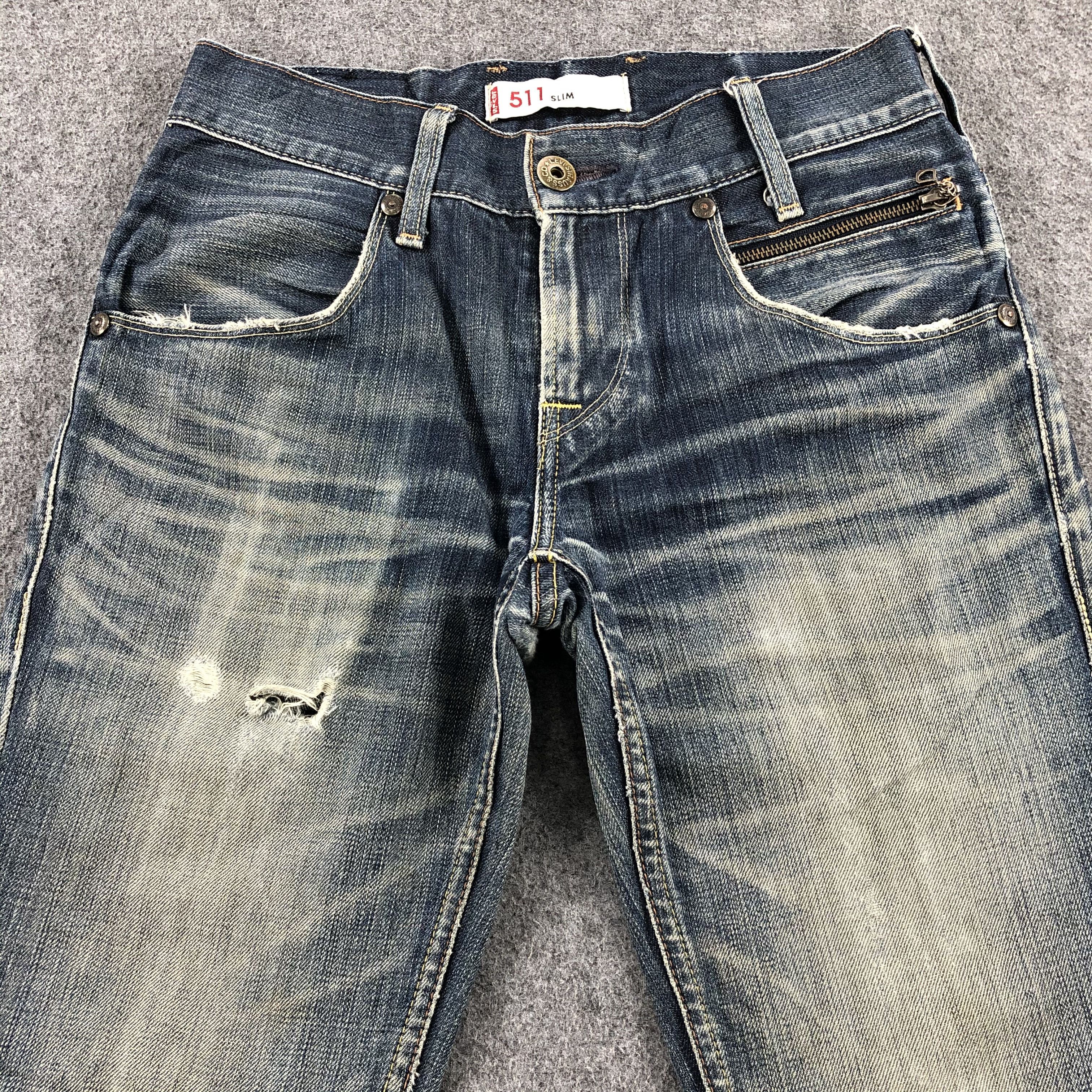 Levi's × Vintage 90s Vintage Levis 511 Earth Tone Jeans-JM2051 Size US 31 - 3 Thumbnail