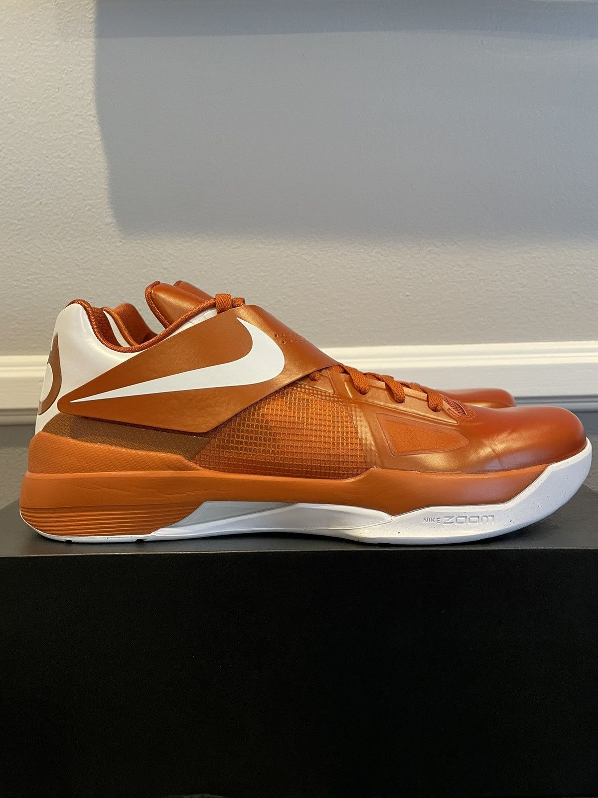 Nike Nike KD 4 Texas Longhorns Size 10 Mens Size US 10 / EU 43 - 2 Thumbnail