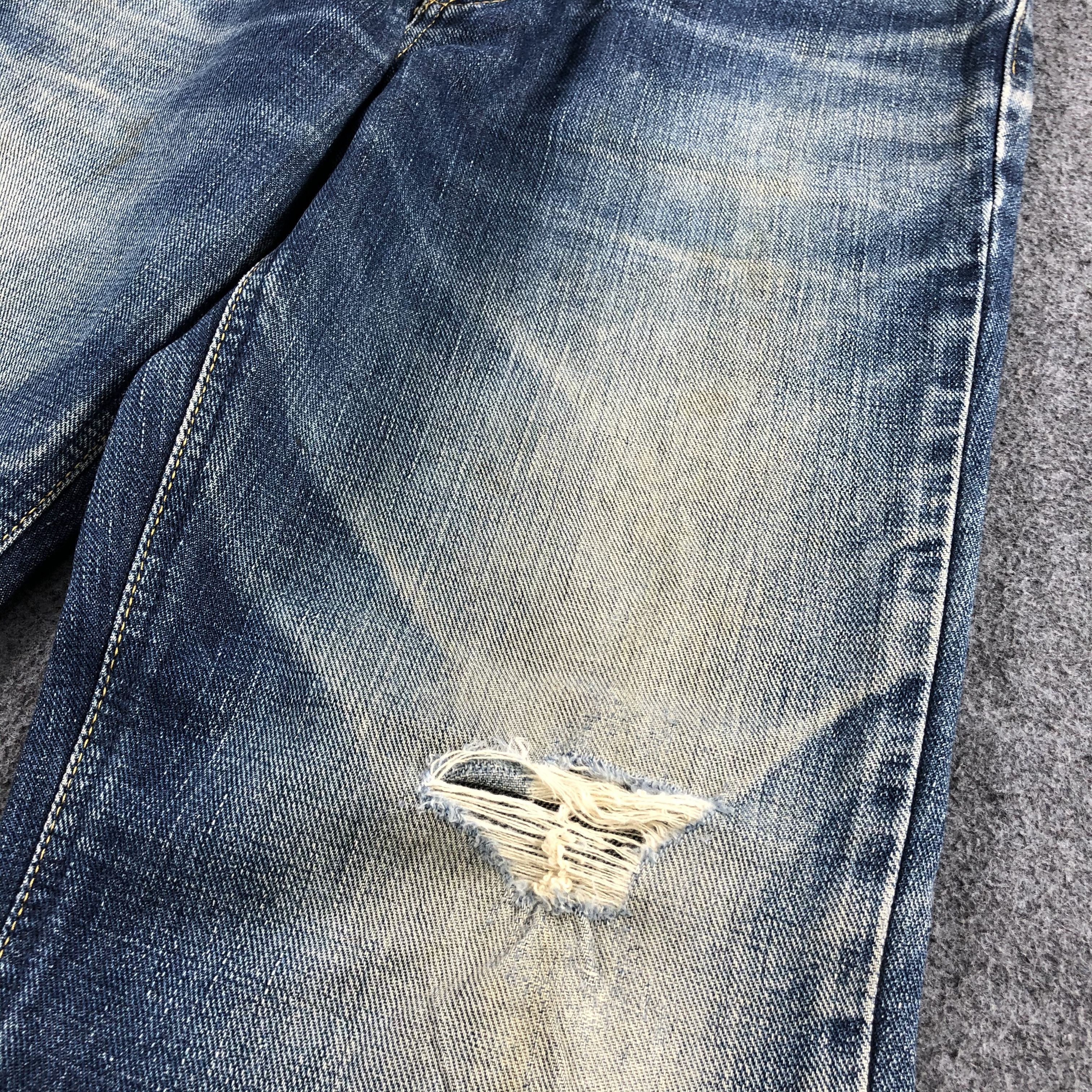 Lee Vintage Blue Wash Lee Jeans-J1846 Size US 30 / EU 46 - 8 Thumbnail