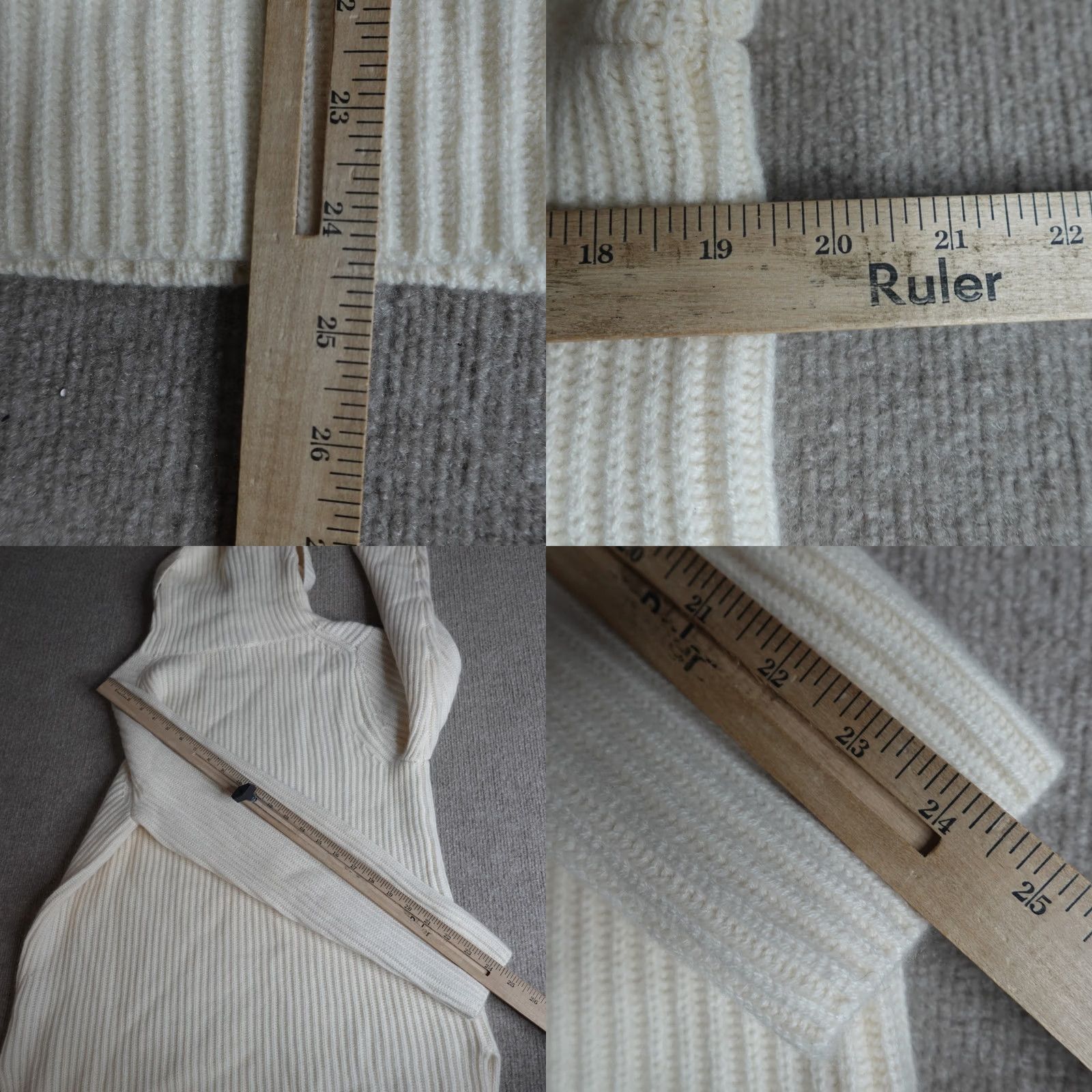 Talbots Talbots Sweater Large Beige Cable-Knit Cashmere Cowl Neck NEW READ Pullover Womens L Beige Cashmere Knit Pullover M L-NEW Read Size L / US 10 / IT 46 - 8 Thumbnail