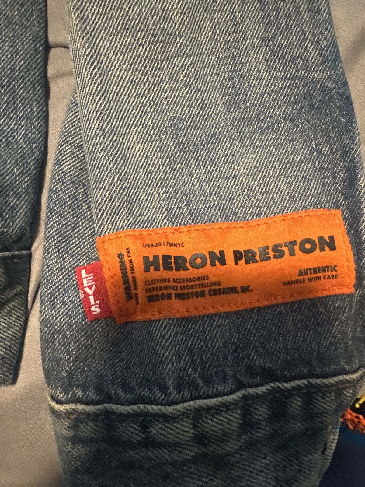 Heron Preston Heron Preston x Levis Size US L / EU 52-54 / 3 - 11 Thumbnail