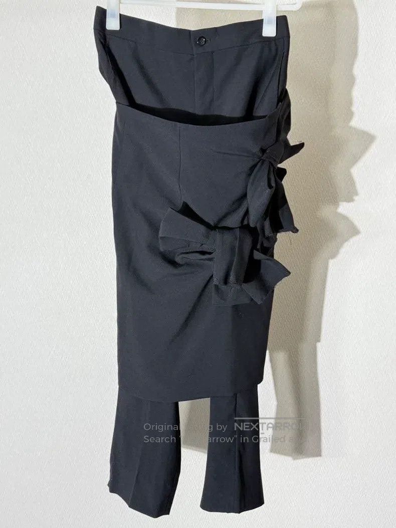 Comme des Garcons Comme Des Garcons size XS Black Vintage Bow Tie Pants Size 23" - 1 Thumbnail
