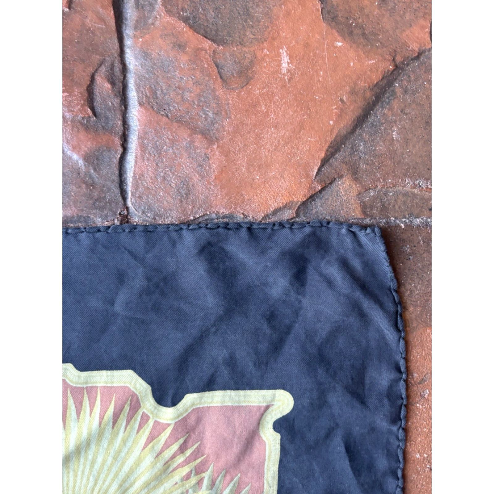 Salvatore Ferragamo VINTAGE Salvatore Ferragamo Silk Scarf 32 Inches Animal Print Logo multi Women Scarf Size ONE SIZE - 6 Thumbnail