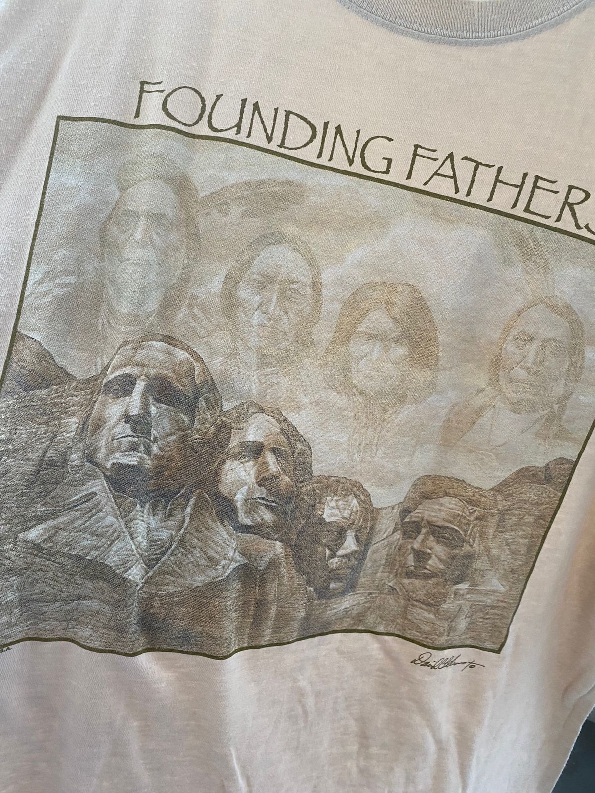 Gildan × Vintage vintage founding fathers tshirt Size US XL / EU 56 / 4 - 3 Thumbnail