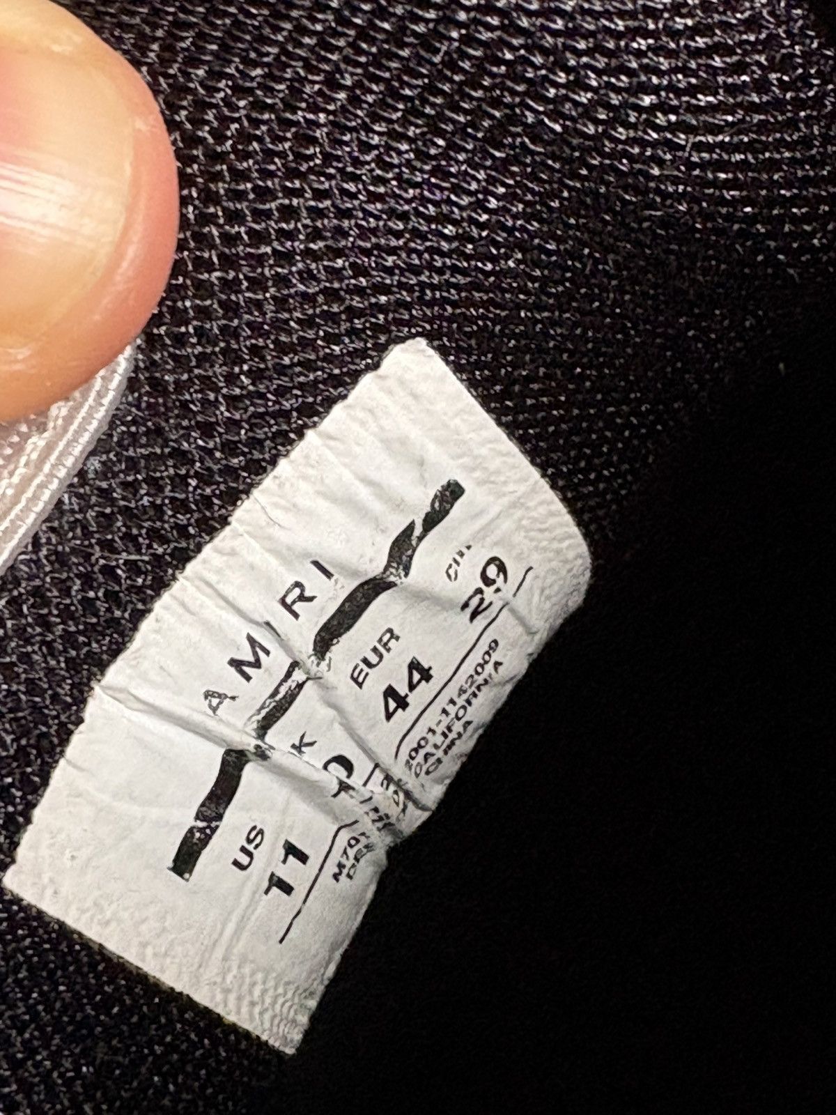Amiri Amiri Bone Runner Size US 11 / EU 44 - 5 Thumbnail