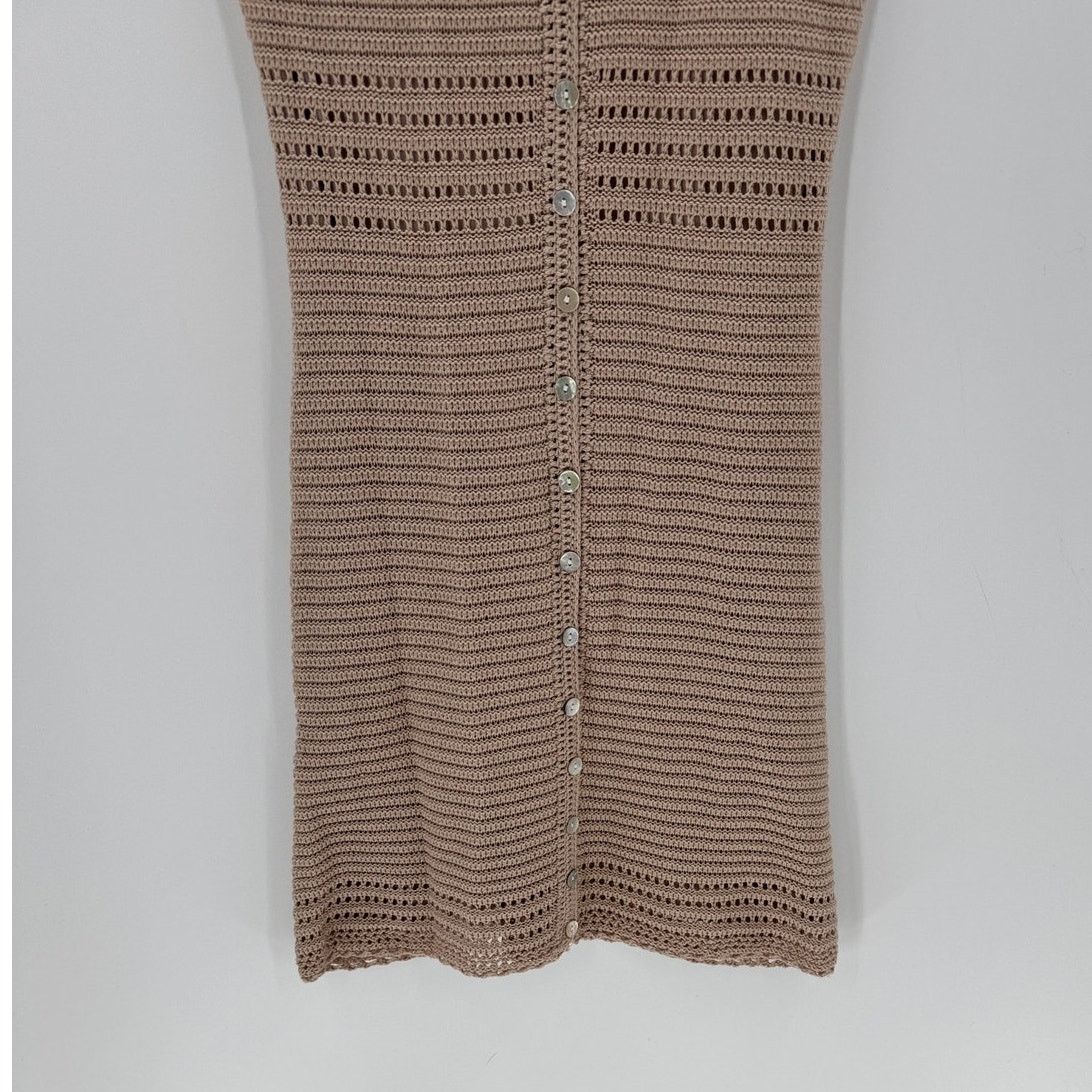 Other Olive + Oak crotchet mini dress adjustable straps size S Size S / US 4 / IT 40 - 4 Thumbnail
