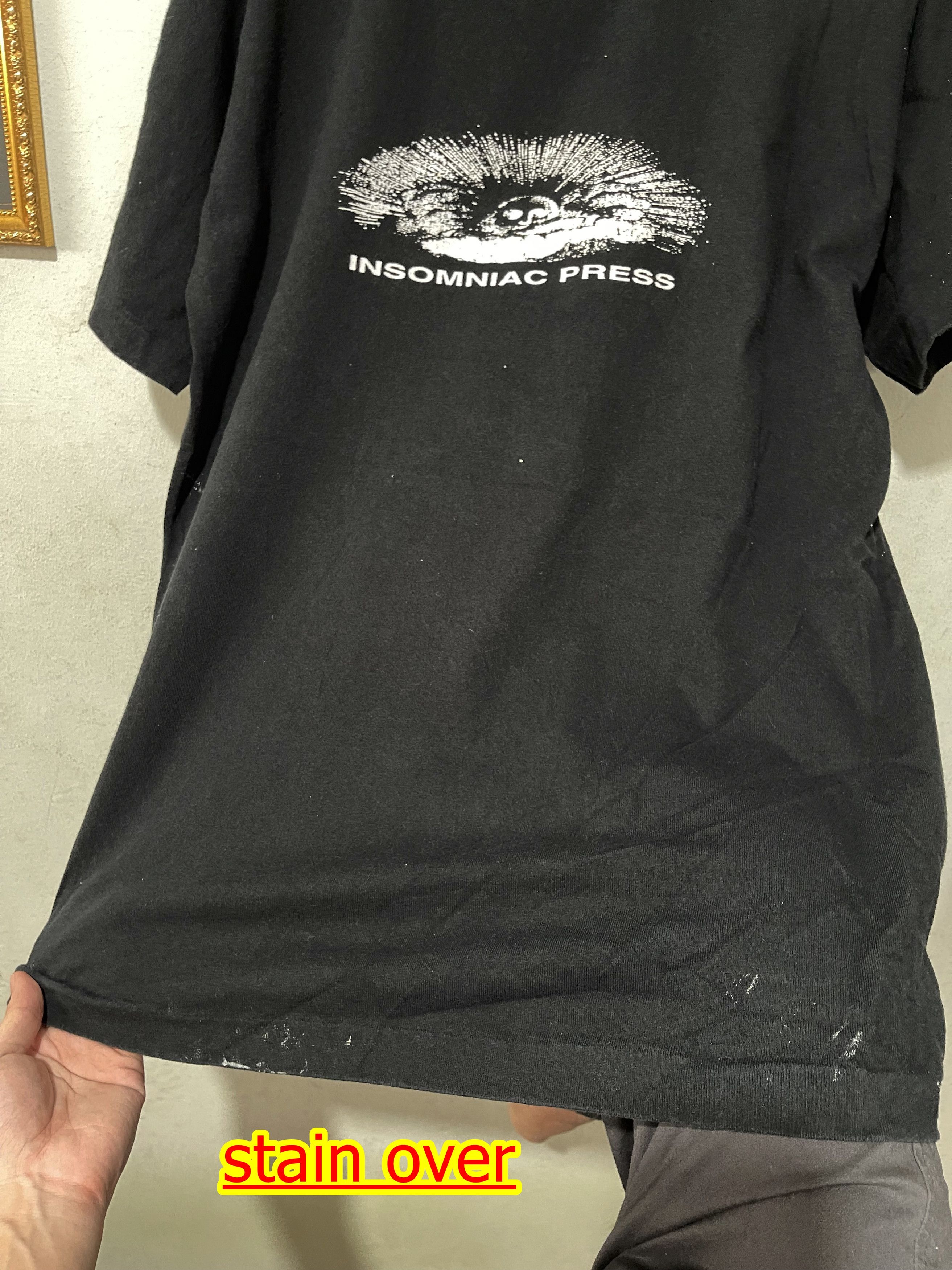 Sci-Fi Fantasy × Vintage Vintage 90s Insomniac Press Shirt Size US L / EU 52-54 / 3 - 8 Thumbnail