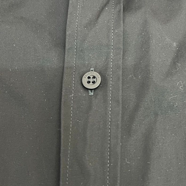 Balenciaga Balenciaga size 34 Solid Color + Cotton + Shirt Size XS / US 0-2 / IT 36-38 - 3 Thumbnail