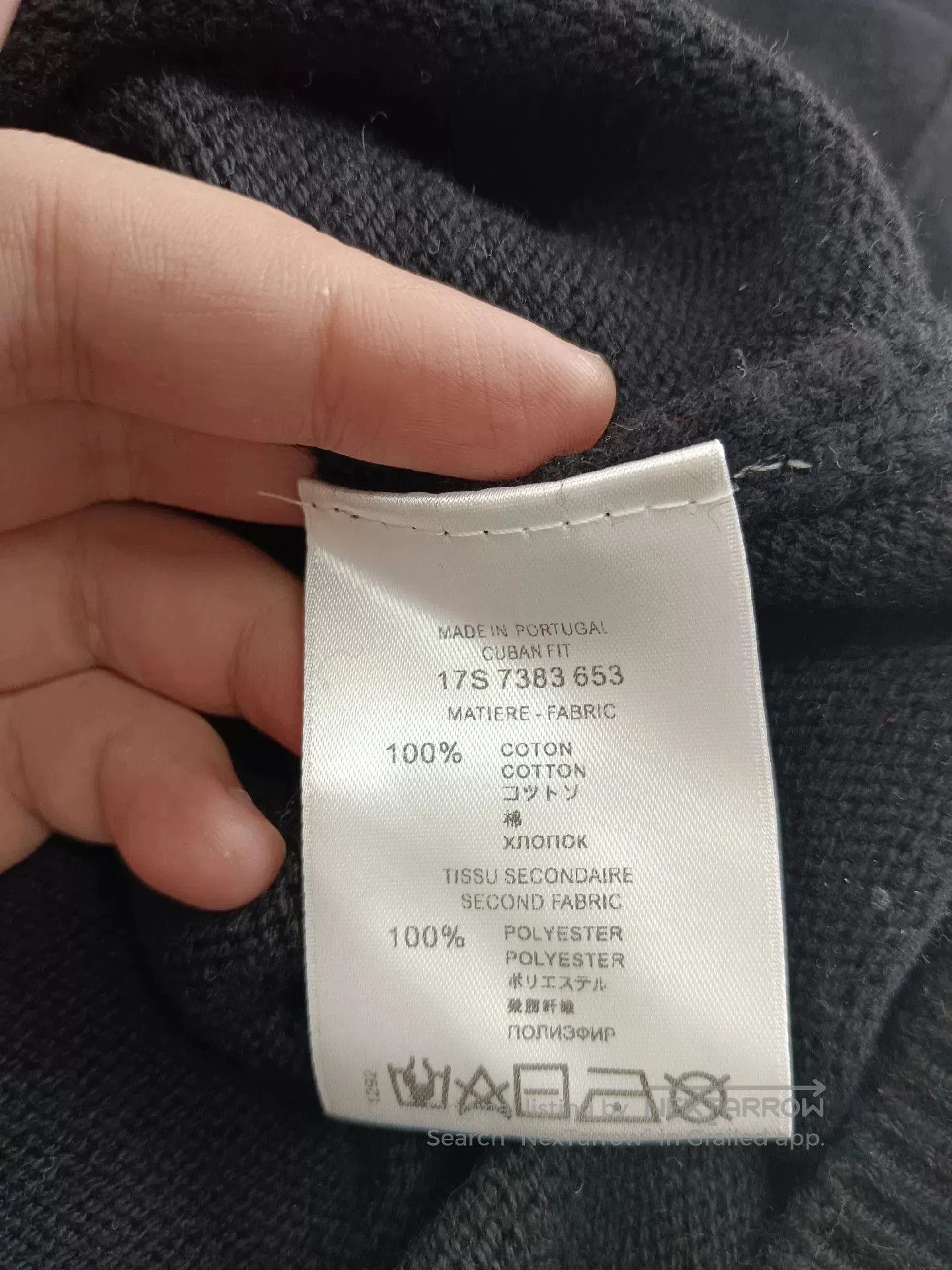 Givenchy Givenchy Logo Knitted Sweater in Black. Size US M / EU 48-50 / 2 - 3 Thumbnail